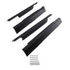 Set of 4 Rocker Panels for Ford F150 (2009–2014) ABS Cover