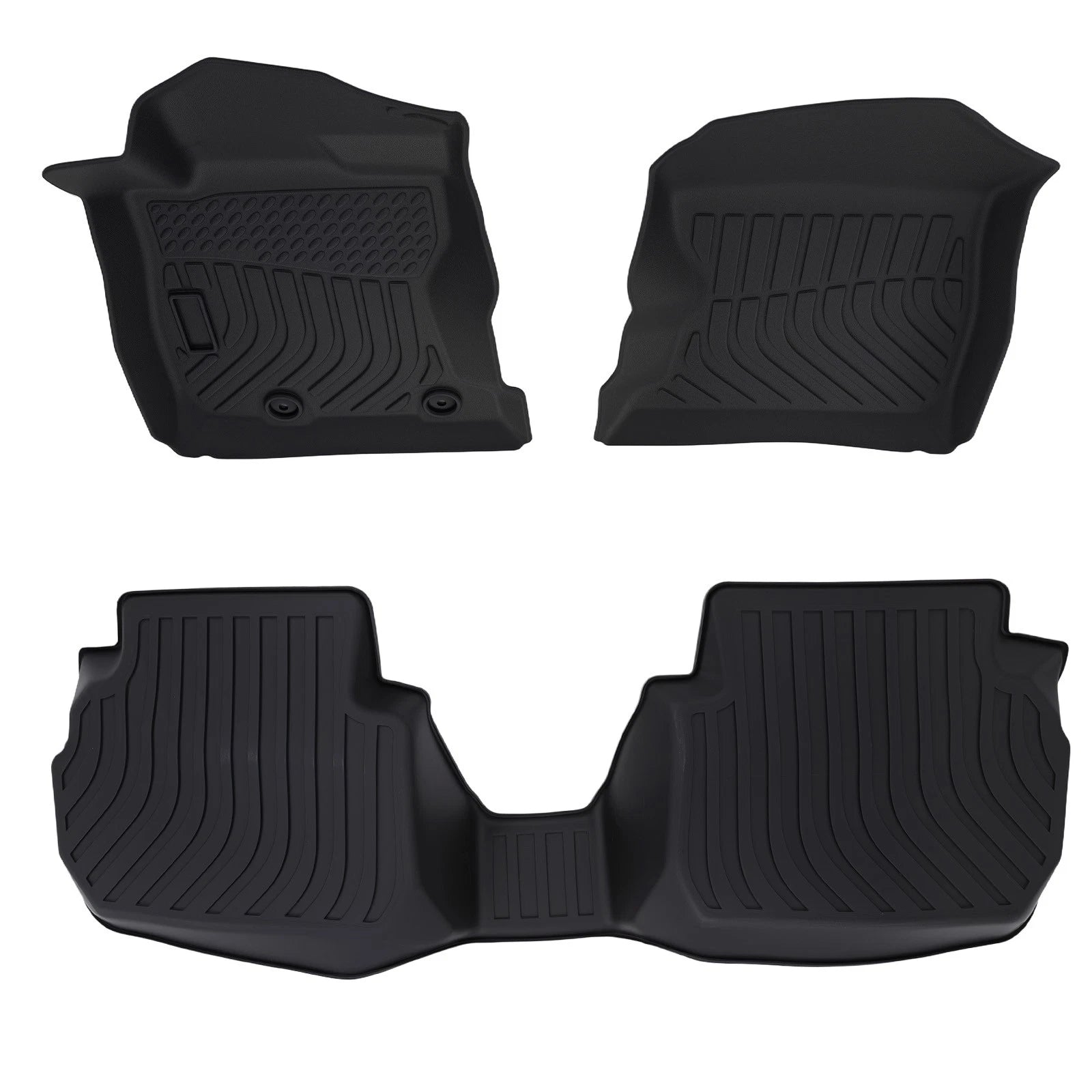 Carpet Floor Mats for Subaru WRX (2022–2024) Black TPE Rubber All Weather