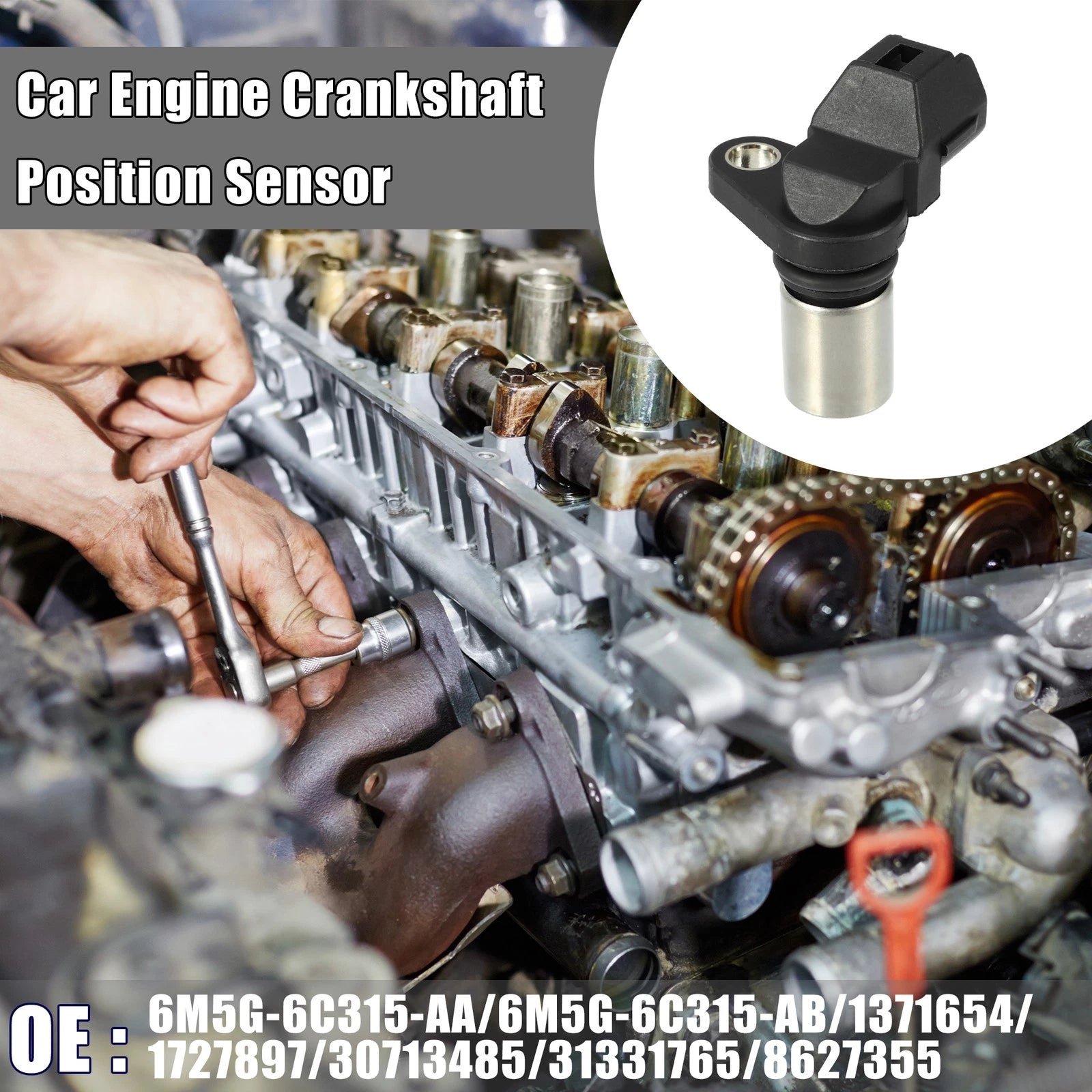 Crankshaft Position Sensor No. 1371654 for Volvo S60 2.5t (2003–2016)