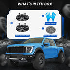 2X 15mm Hubcentric Wheel Spacers for Suzuki Grand Vitara (1999-2013)