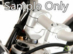Universal Motorcycle Handlebar Fat Bar Riser Mount Clamp 1-1/8" 28mm for Honda