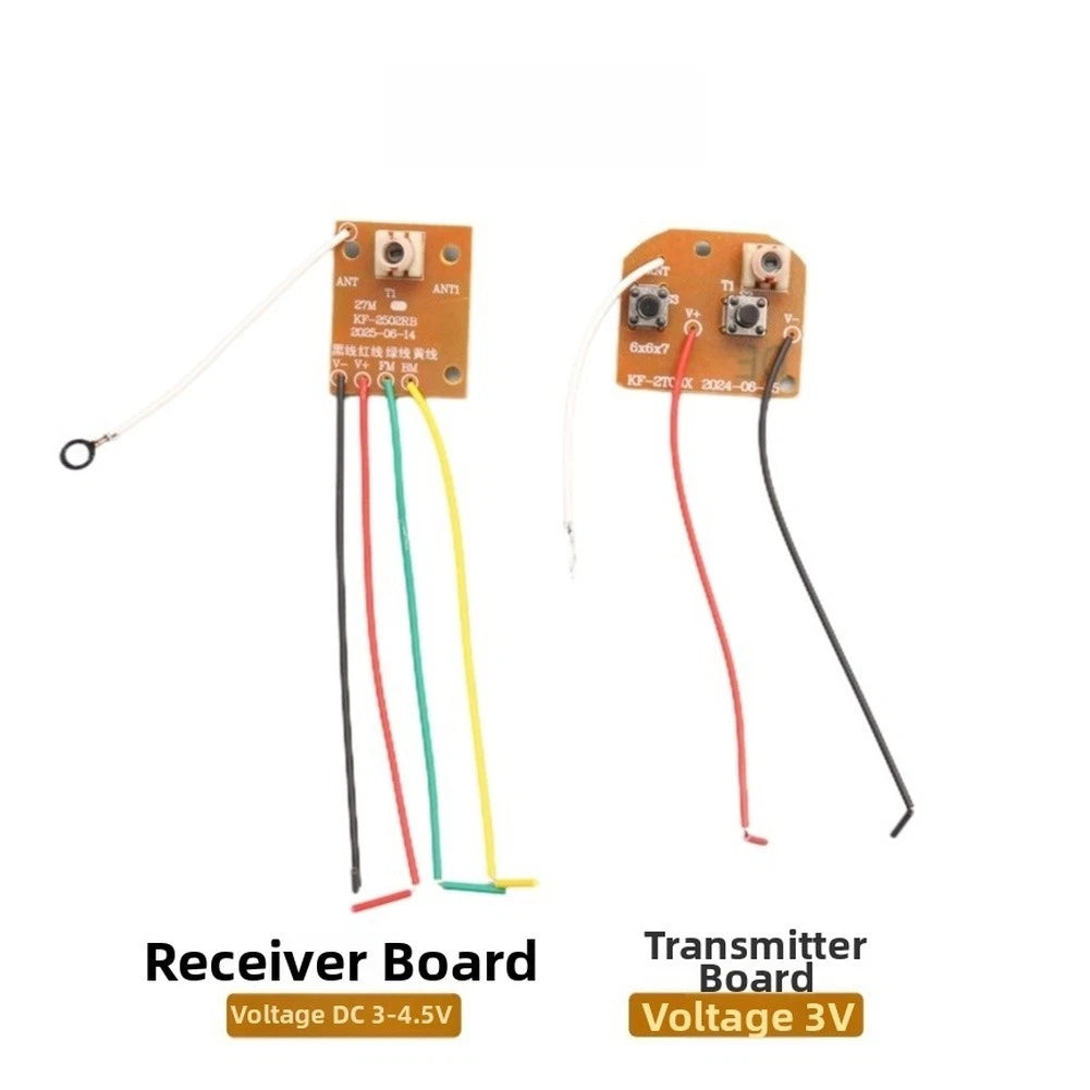 2-Channel Remote Control Module Kit for DIY Science Experiment Cars