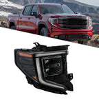 LED Headlight for GMC Sierra 1500 (2022–2024) Right Side Clear Lens