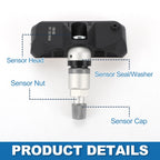 Tire Pressure Sensor for Audi A8 (2009–2016) TPMS 185189 433MHz