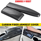 Carbon Fiber Armrest Box Cover Trim for Mercedes GLK X204 (2009–2015)
