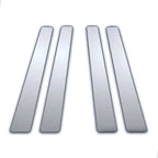 4Pc Chrome Pillar Post Covers for Mercedes S Class W220 (1999–2006)
