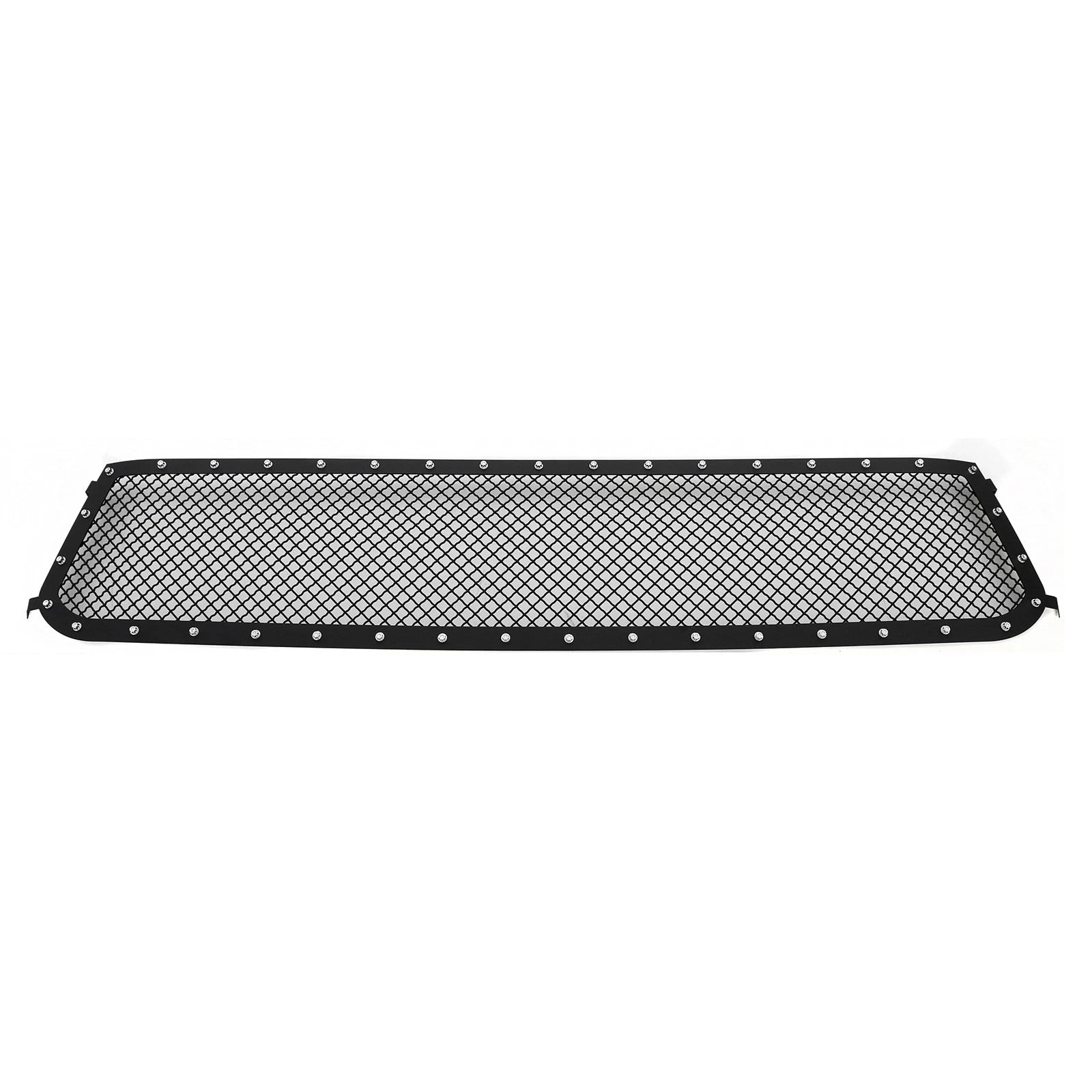 Main Upper Black Rivet Studs Mesh Grille Insert for Toyota Tundra (2014-2017)