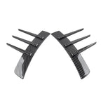 Carbon Black Front Rear Side Fender Vents for Universal Cars