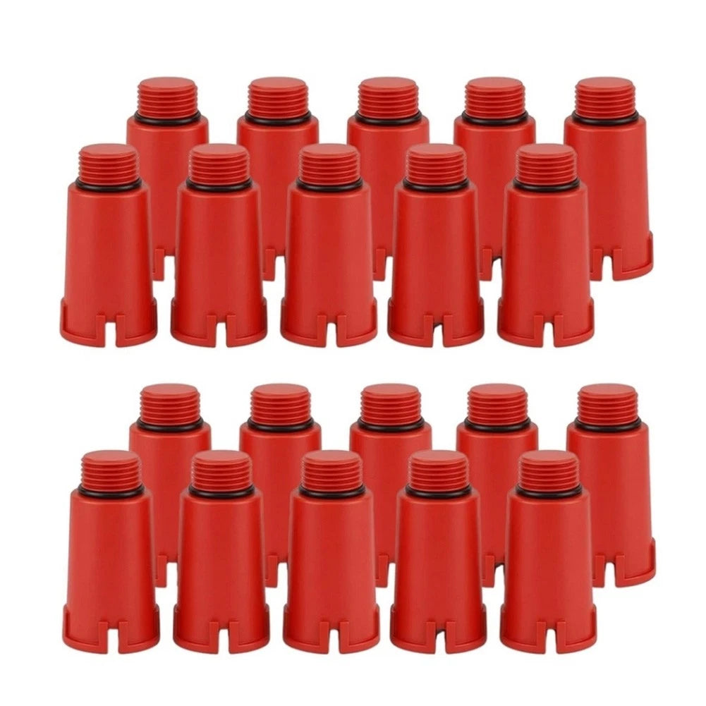 20 pcs Blue 1/2 Inch Construction Adapter for Pressure Testing