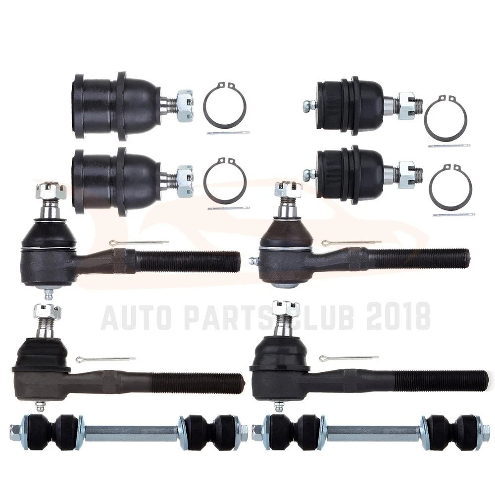 Set of 10 Front Tie Rods Sway Bar Links for Ford Expedition, Lincoln Navigator