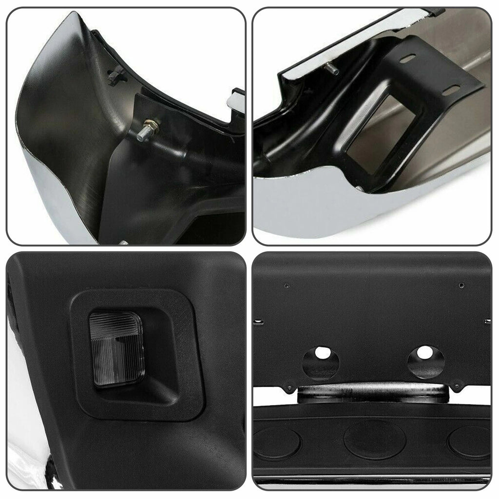 Chrome Rear Step Bumper Assembly for Dodge Ram 1500/2500/3500 (2002-2008)