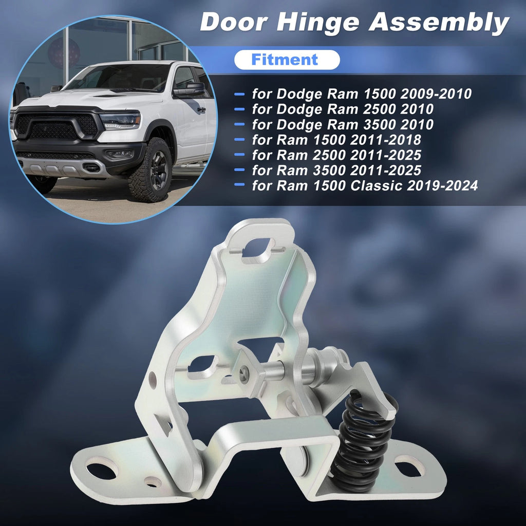 Front Right Lower Door Hinge for Dodge Ram 1500 2500 3500 (2009–2018) 68058519AC
