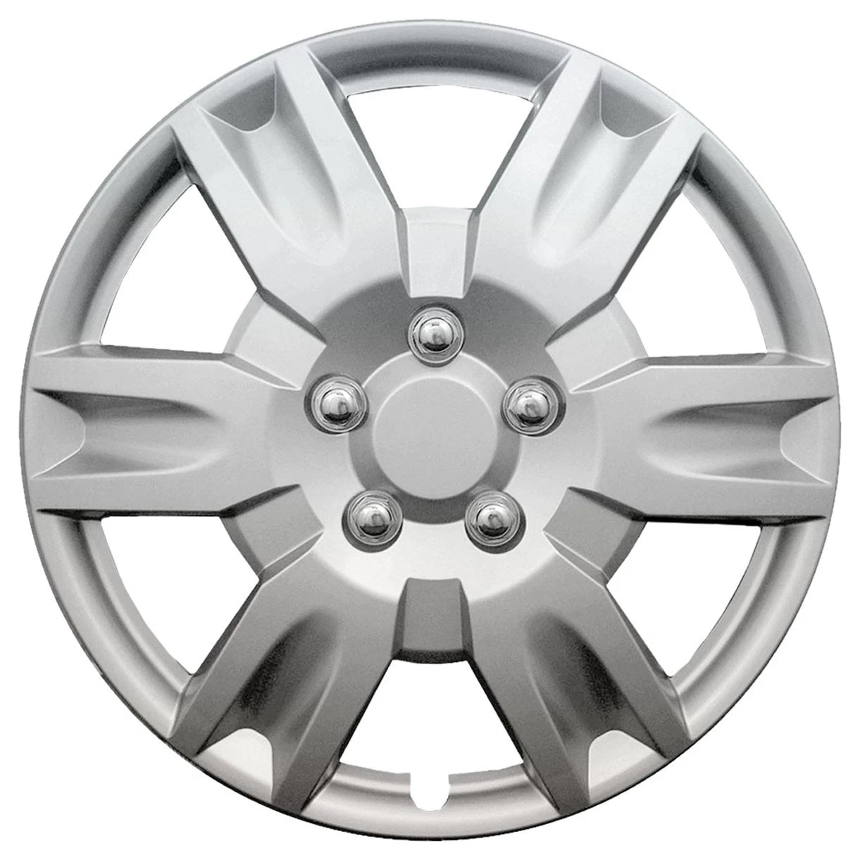 16 Inch Silver Wheel Cover Hubcaps Push On for Nissan Altima (2007–2018)