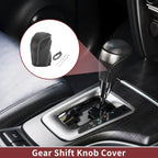 1 Pc Gear Shift Knob Cover for Honda Inspire (2023) Gray Faux Leather