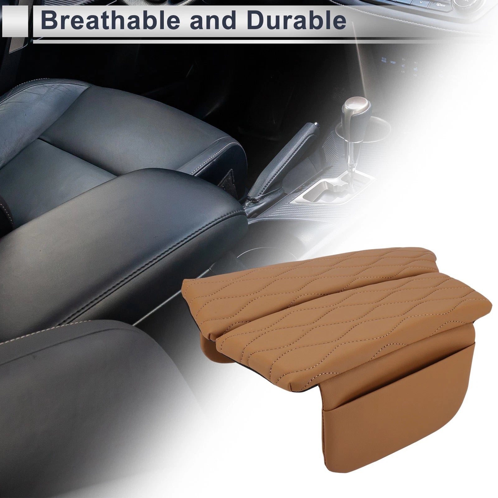 Center Console Cover with Storage Bag for BMW 5 Series (2011–2017)