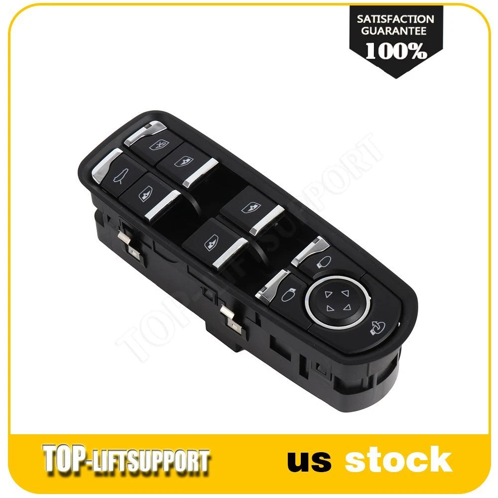 Window Control Switch for Porsche Cayenne (2011–2014) Front Left
