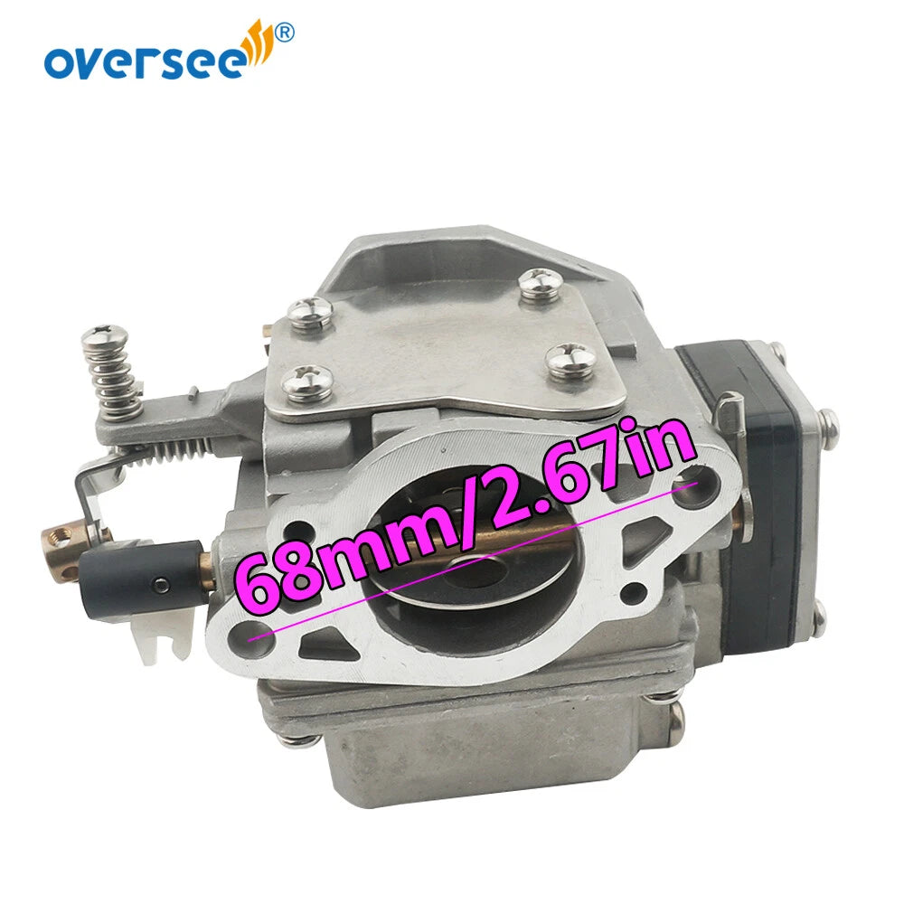 Carburetor Assy 6B4-14301-00 for Yamaha Outboard 9.9HP 15HP (1990–2023)