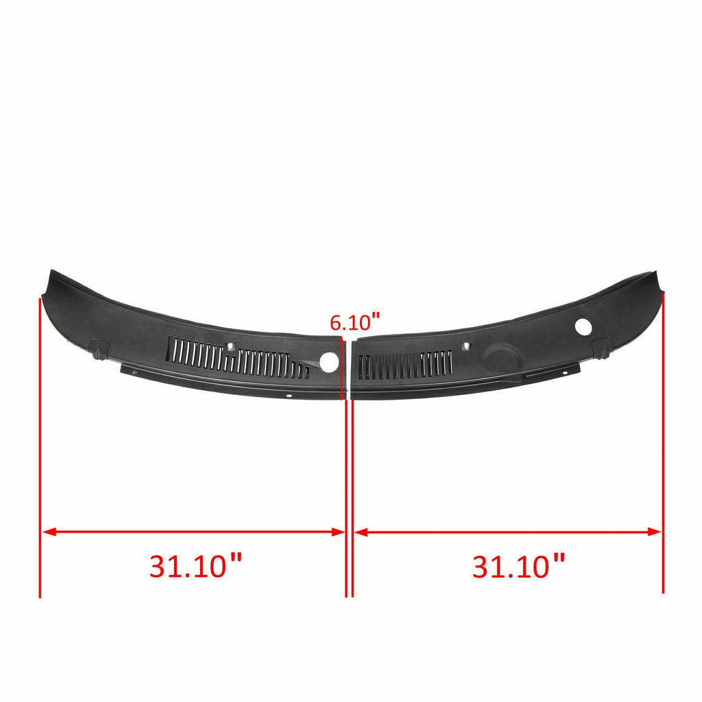 Cowl Panel Vent Grille Hood for Ford Mustang (1999–2004)