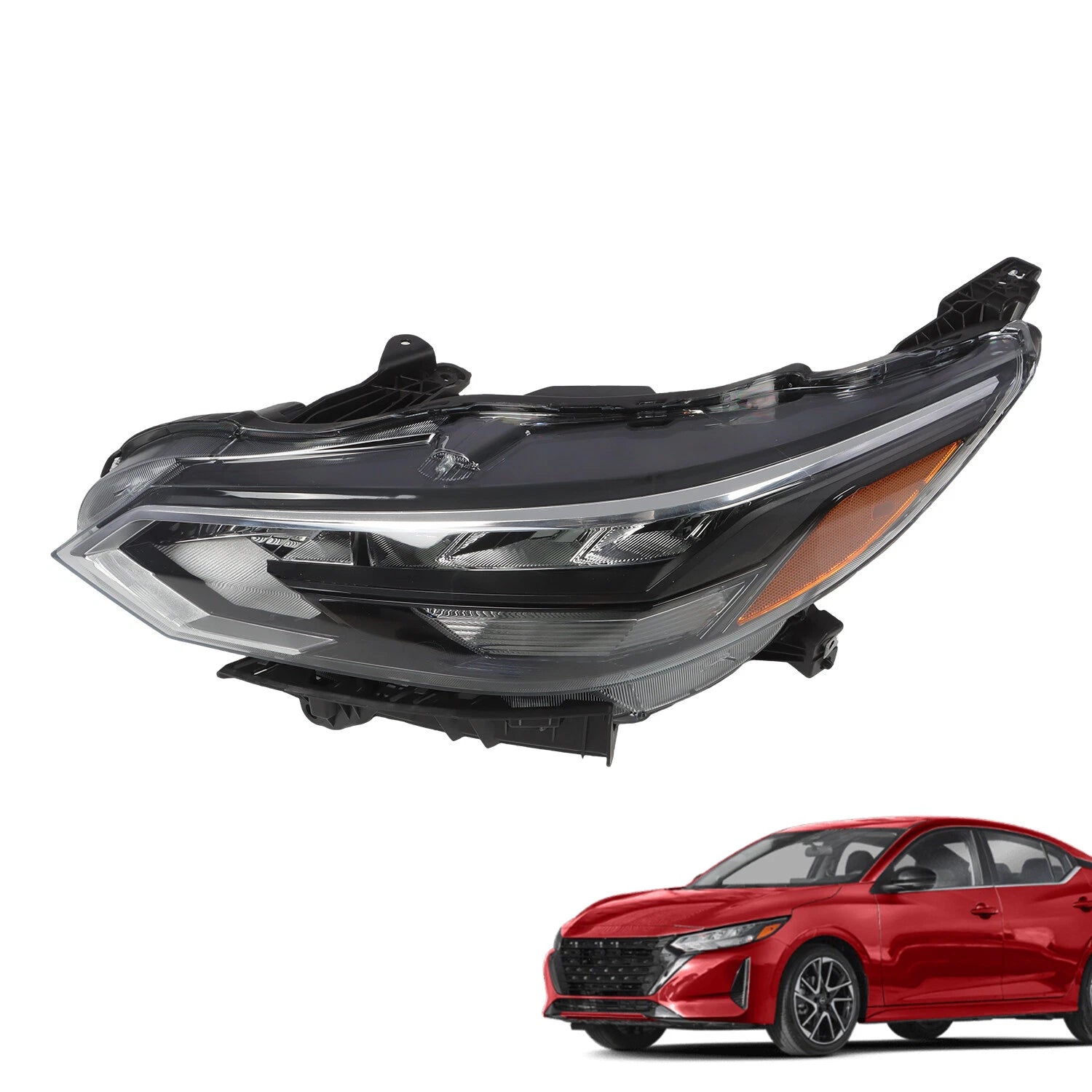 Left Driver Headlight for Nissan Sentra (2024) - Part Number: [insert part number]
