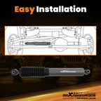 Front Steering Stabilizer Kit for Jeep Wrangler Rubicon (2018–2025)