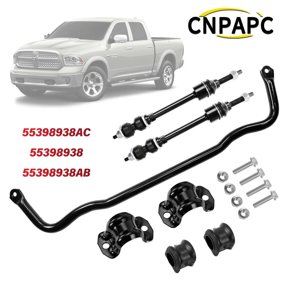 Stabilizer Sway Bar Front for Ram 1500 4WD (2011–2018) 55398938AC 55398938AB
