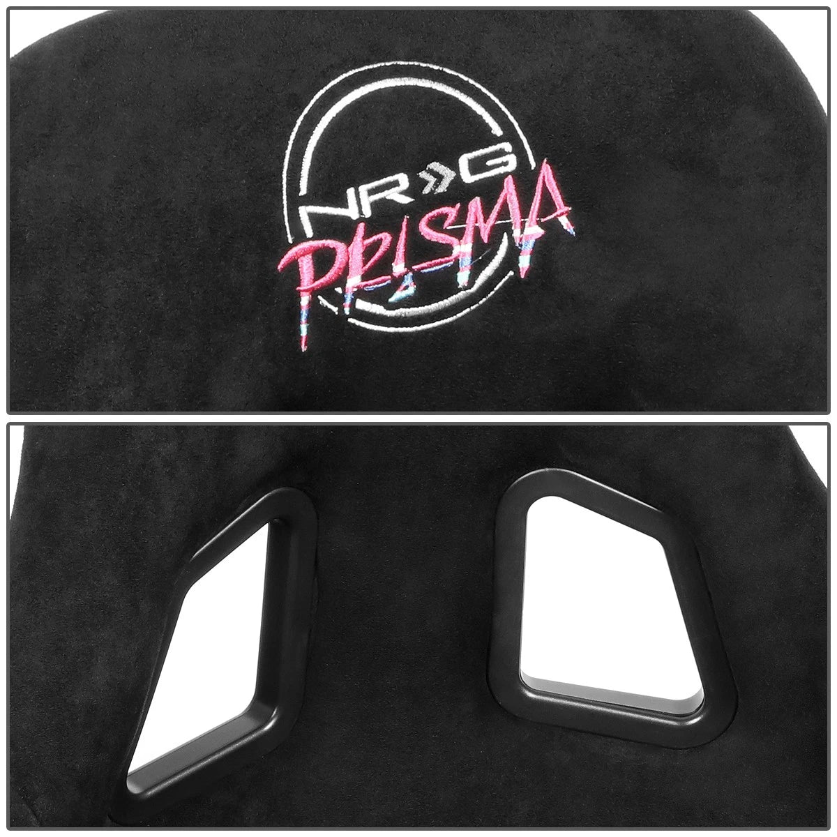 NRG FRP-302BK Prisma Series Bucket Racing Seat for Universal Fit (Large)
