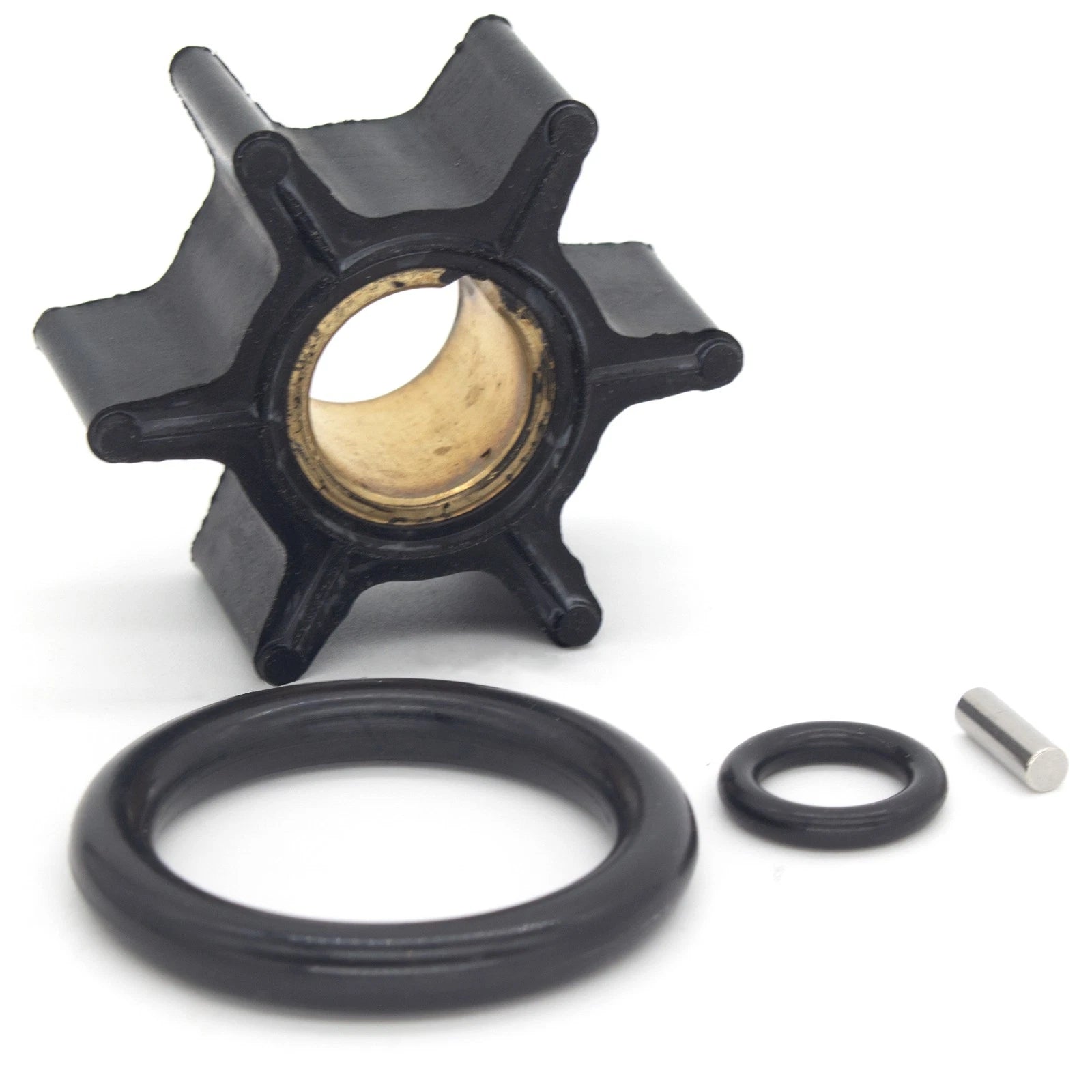 Outboard Water Pump Impeller 386084 with Pin 300771 for Johnson Evinrude (4-S)