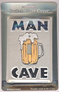 Light Switch Cover Plate for Beer Man Cave Bar Room Garage Shop