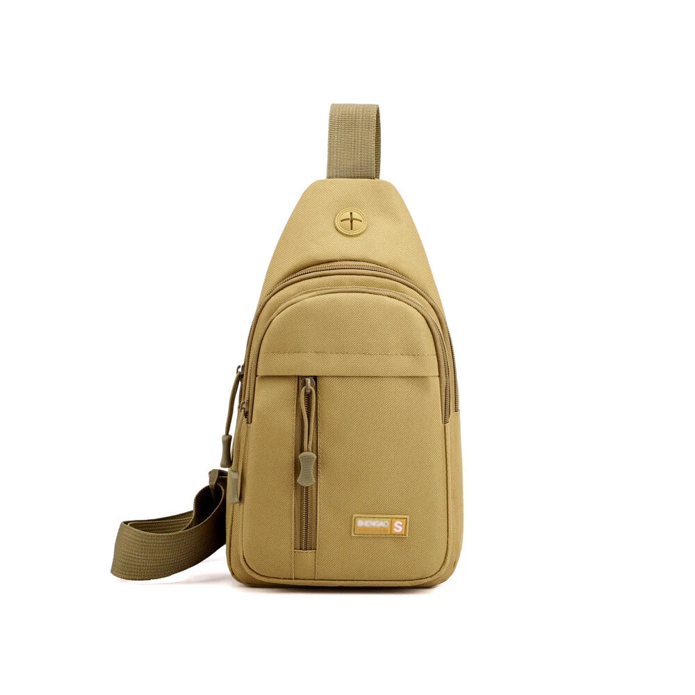 Tactical Sling Bag for Outdoor Sports (Khaki)