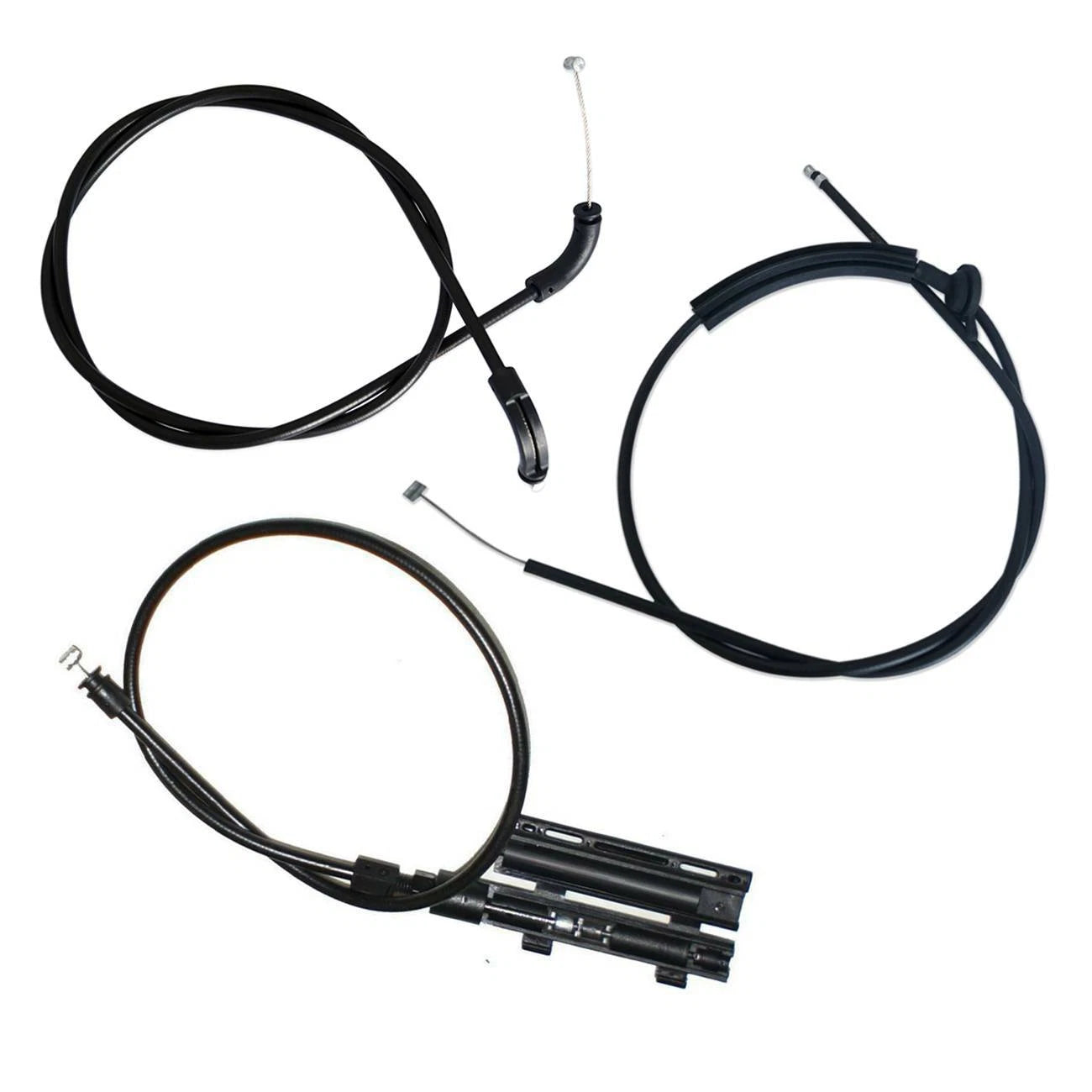 3X Engine Hood Release Cable Kit for BMW 7 Series (E65 E66)