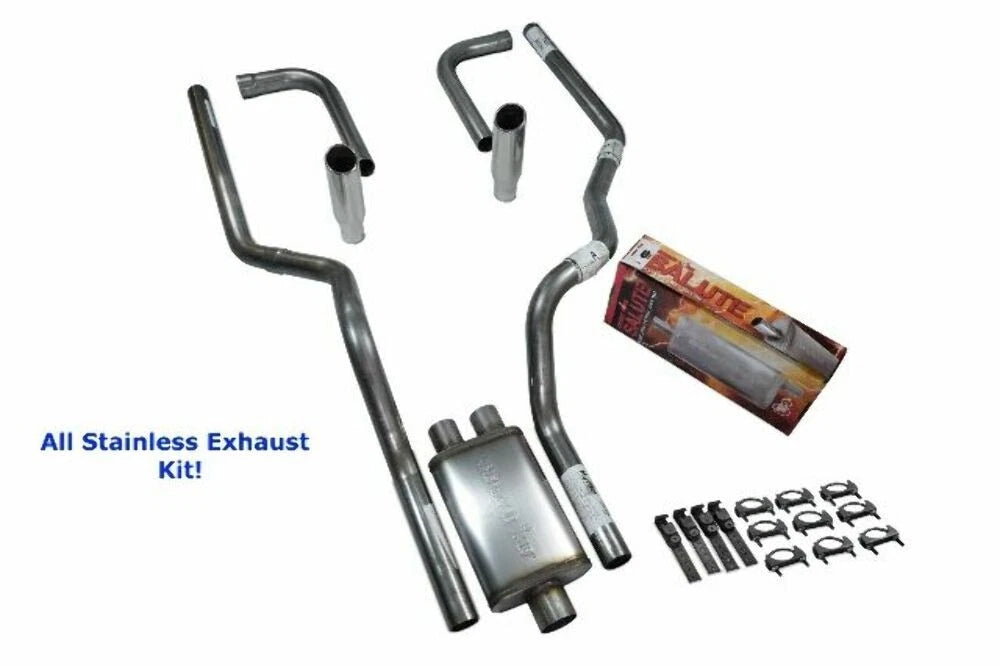 Dual Exhaust for Dodge Ram 1500 (2019–2025) - All-Stainless, Side R Tip