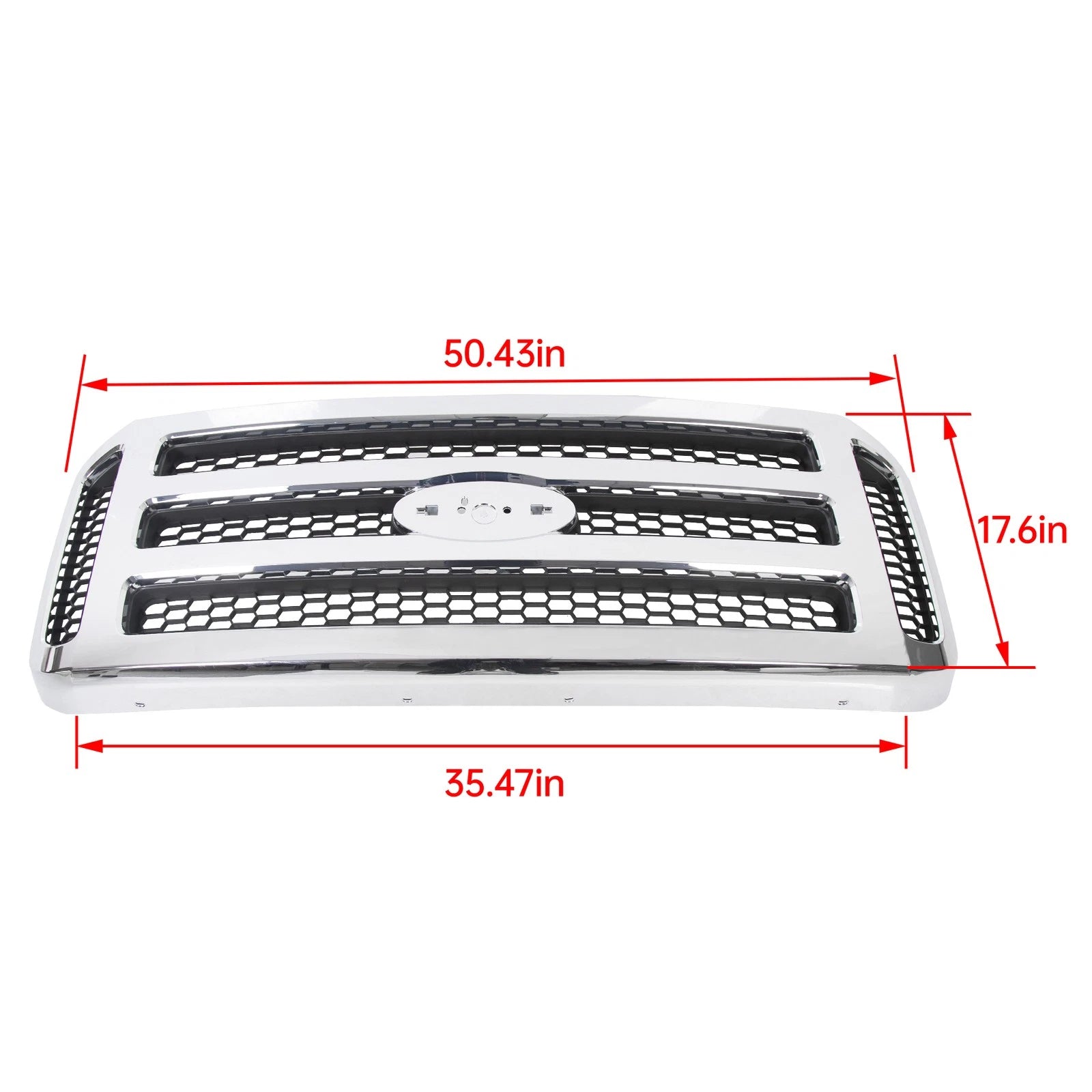 Chrome Grille for Ford Super Duty F-250 F-350 (2005–2007)