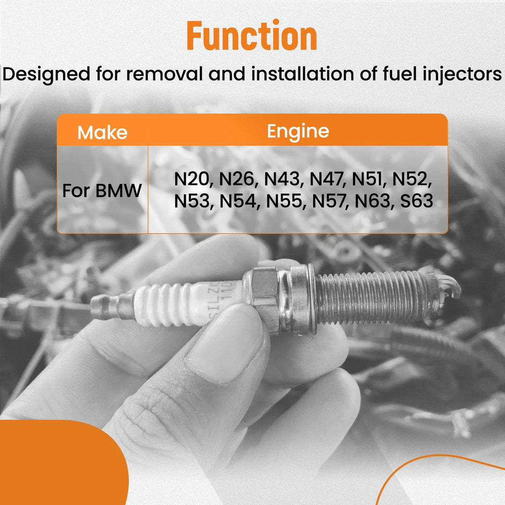 Fuel Injector Puller Tool Kit for BMW N20 N26 N43 N47 (2014–2019)