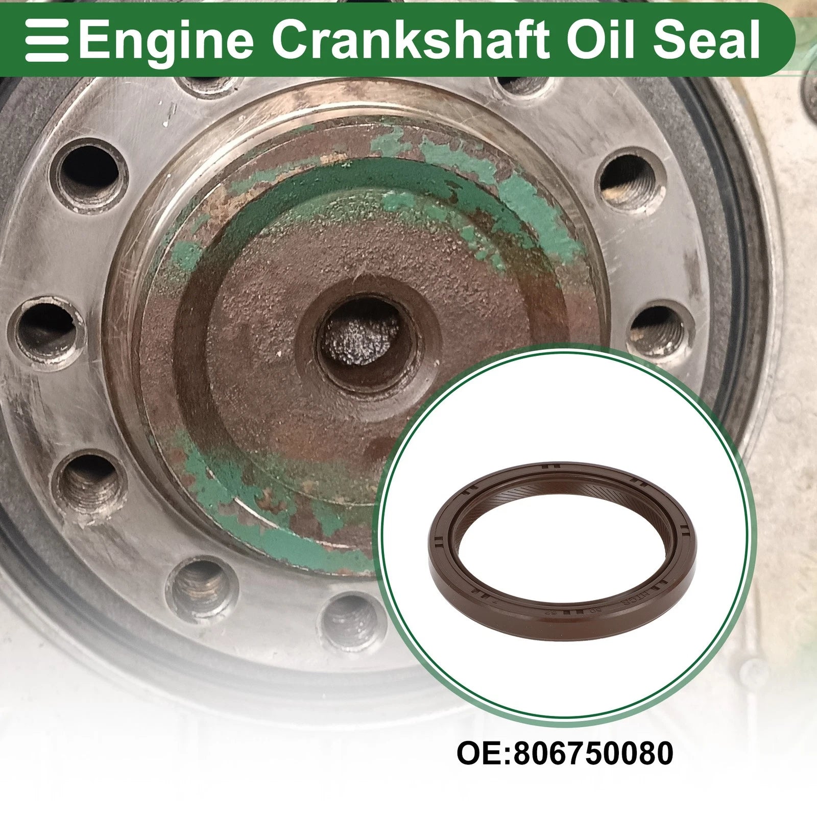 Front Crankshaft Oil Seal for Subaru Impreza 2.0L (2017–2023) No. 806750080