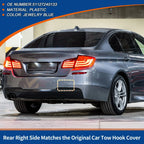 Tow Hook Cover for BMW 5 Series F10 Blue (2010 - 2017)