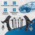 Set of 10 Front Struts for Toyota Sienna (2011–2014) AWD Lower Control Arms Sway Bar