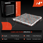 Activated Carbon Cabin Air Filter for BMW i8 Z4 (2015–2020)