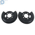 Set of 2 Rear Brake Dust Shields for Ford F-250 (2005–2010)
