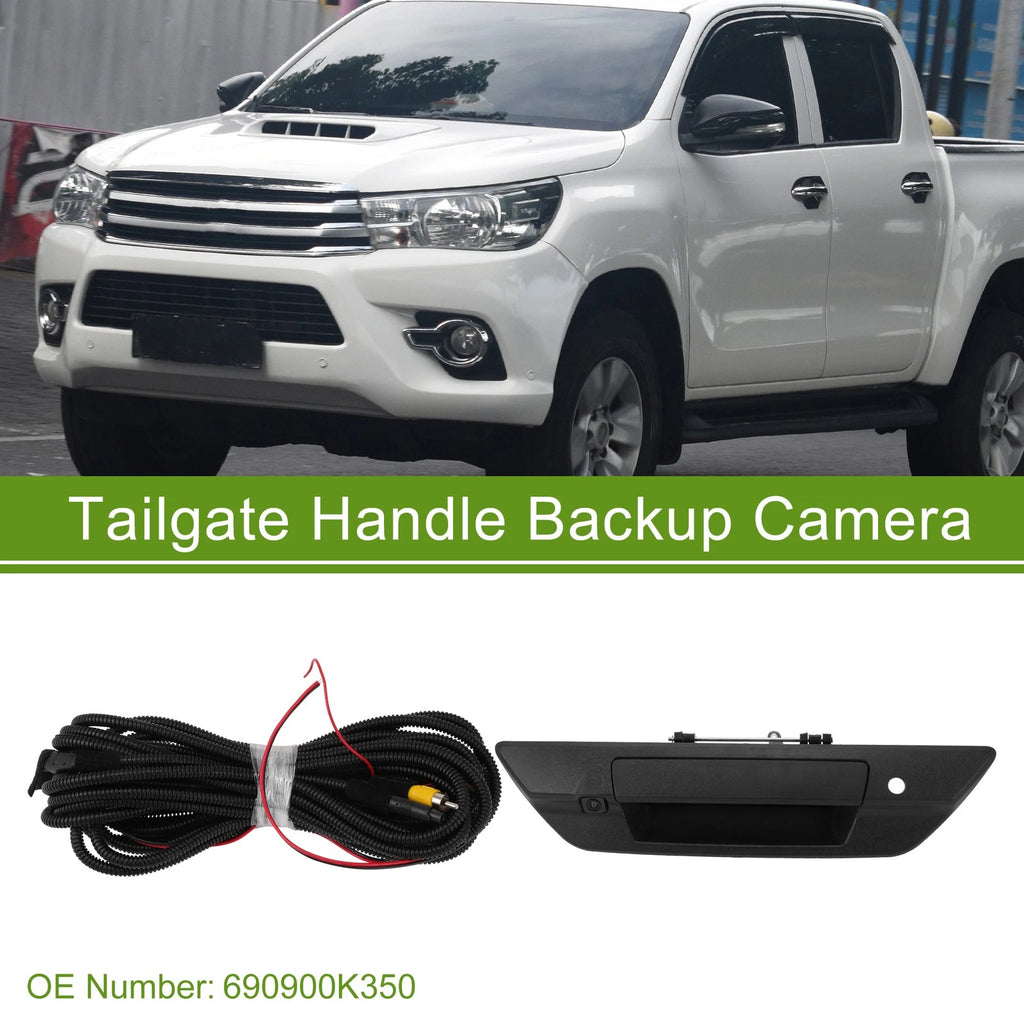 Tailgate Handle Backup Rear View Camera No. 690900K350 for Toyota Hilux 