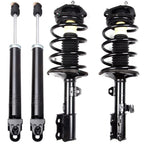 Set of 4 Shock Struts with Coil Springs for Nissan Altima (2002–2006)