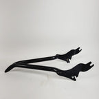 24" Tall Black Sissy Bar for Harley Road Glide, Street Touring, Road King (2009–2024)