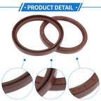 Set of 2 Oil Seal Rotary Shaft Seal FKM Rubber 100x120x12mm