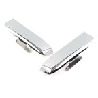 Rear Fender Saddlebag Filler Panels for Harley Road King Glide (2014–2022) Chrome
