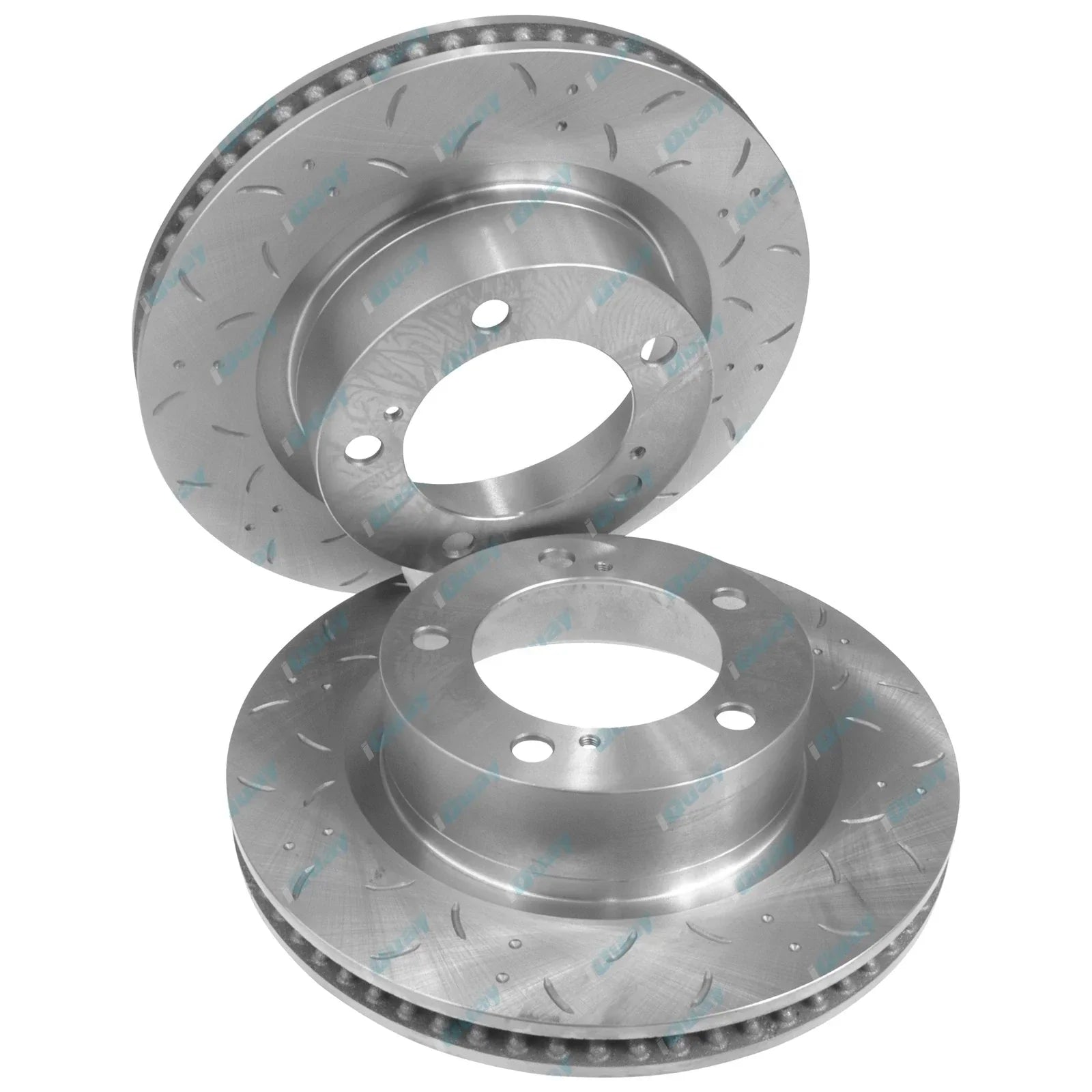 Dimpled & Slotted Disc Brake Rotors & Pads for Landcruiser 200 Series (2008-2023)