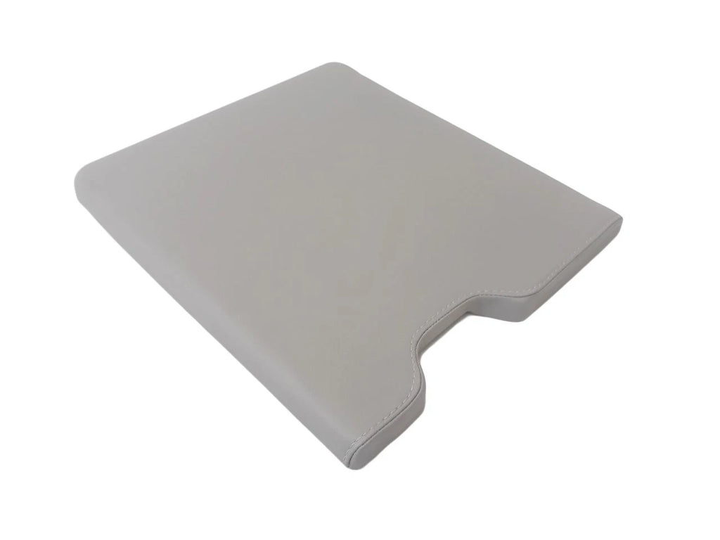 Leather Synthetic Console Armrest Cover for Ford F150 (2015–2019) Gray