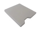 Leather Synthetic Console Armrest Cover for Ford F150 (2015–2019) Gray