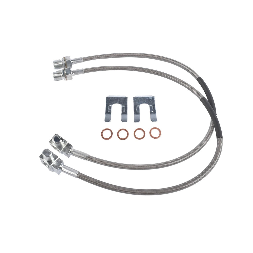 Extended Front Stainless Steel Brake Lines for GMC Chevy K10 (1971–1978)