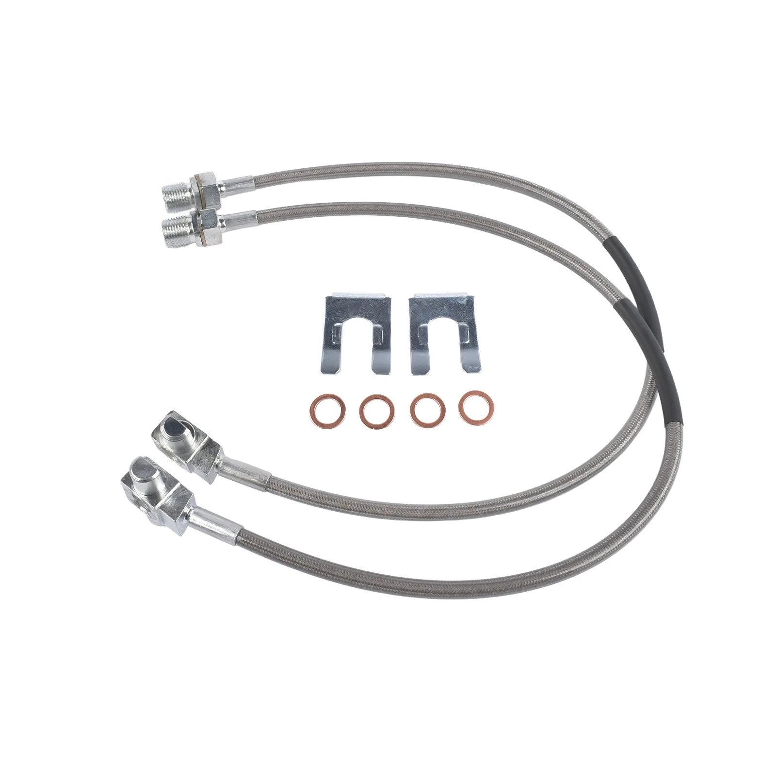 Extended Front Stainless Steel Brake Lines for GMC Chevy K10 (1971–1978)