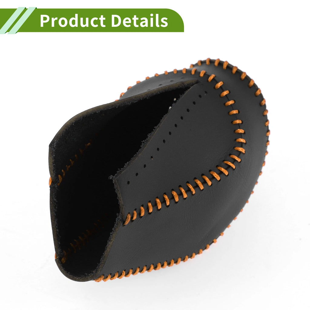 Gear Shift Knob Cover for Toyota Highlander (2008–2013) Black Orange