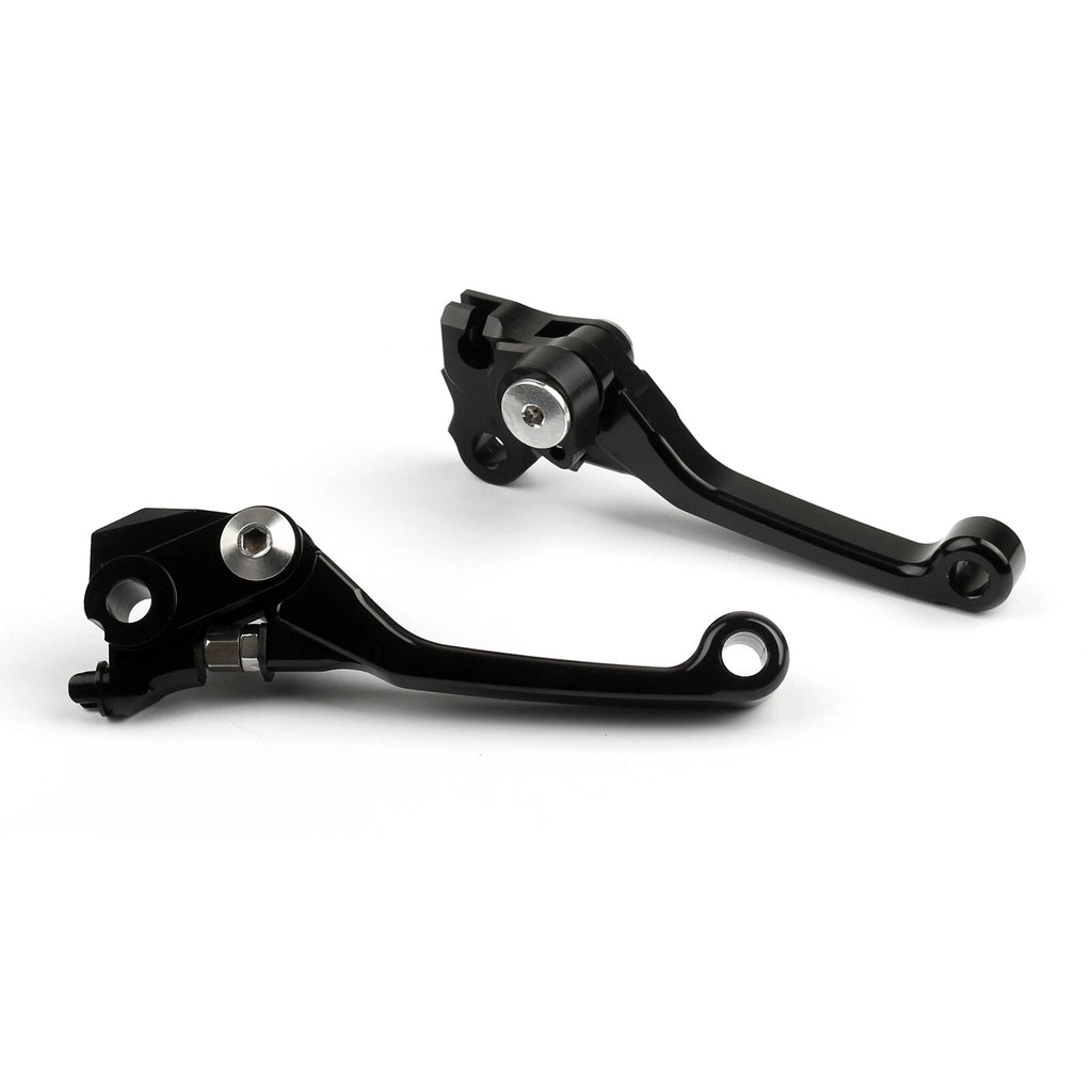 Pivot Brake Clutch Levers for Honda CRF250R CRF450R (2007–2014) Black